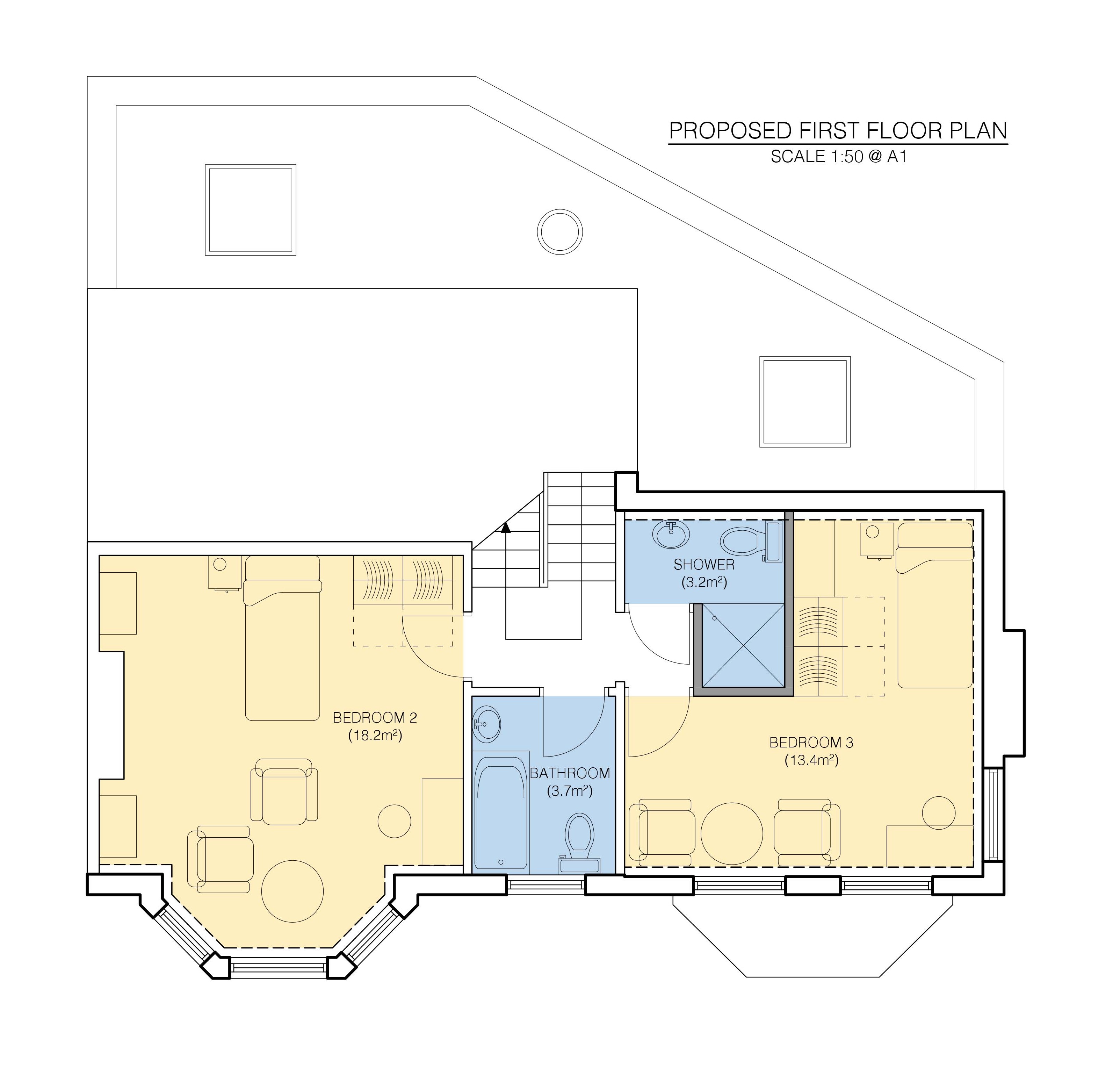 Blossom - First floor plan