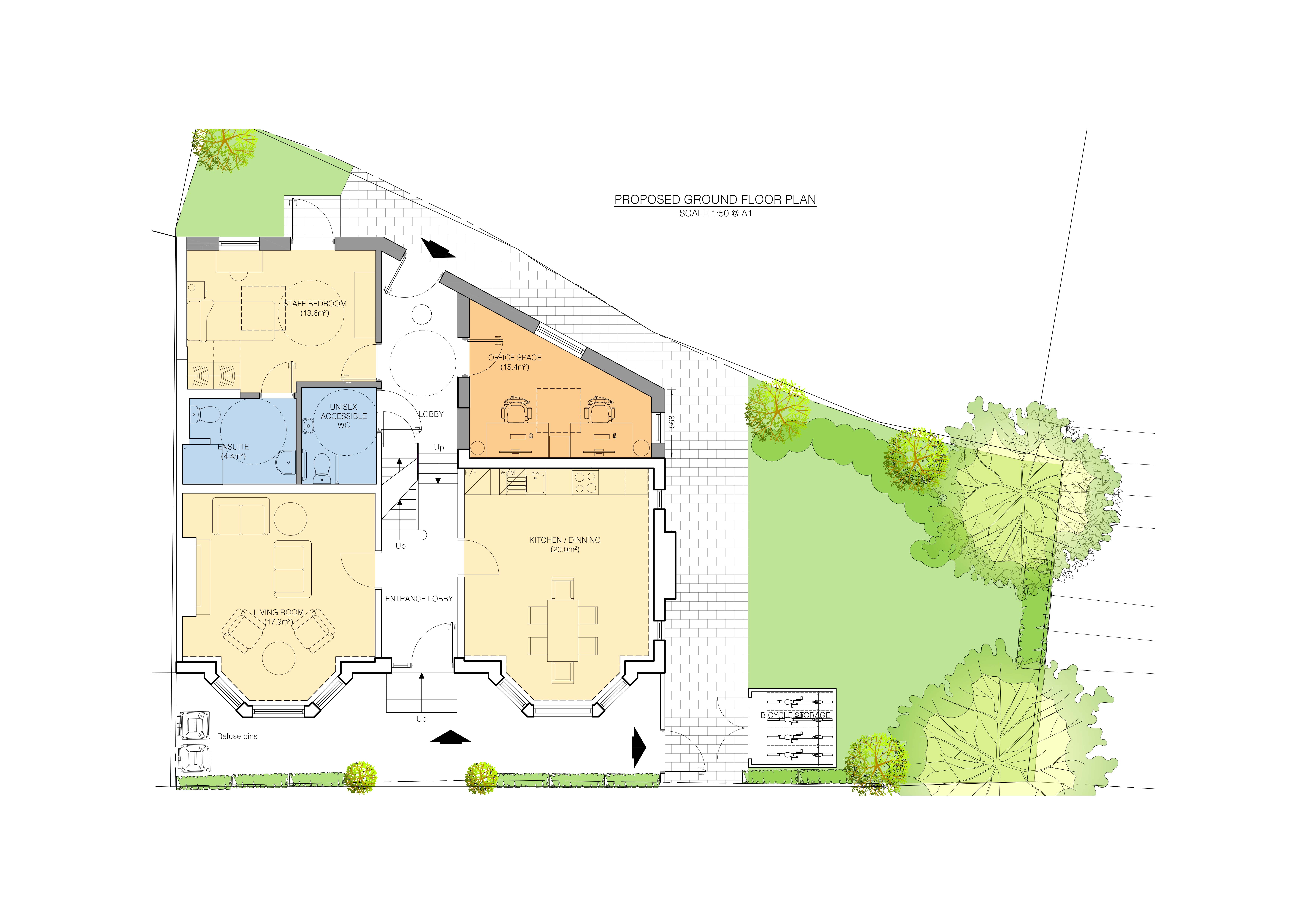 Blossom - Ground floor plan