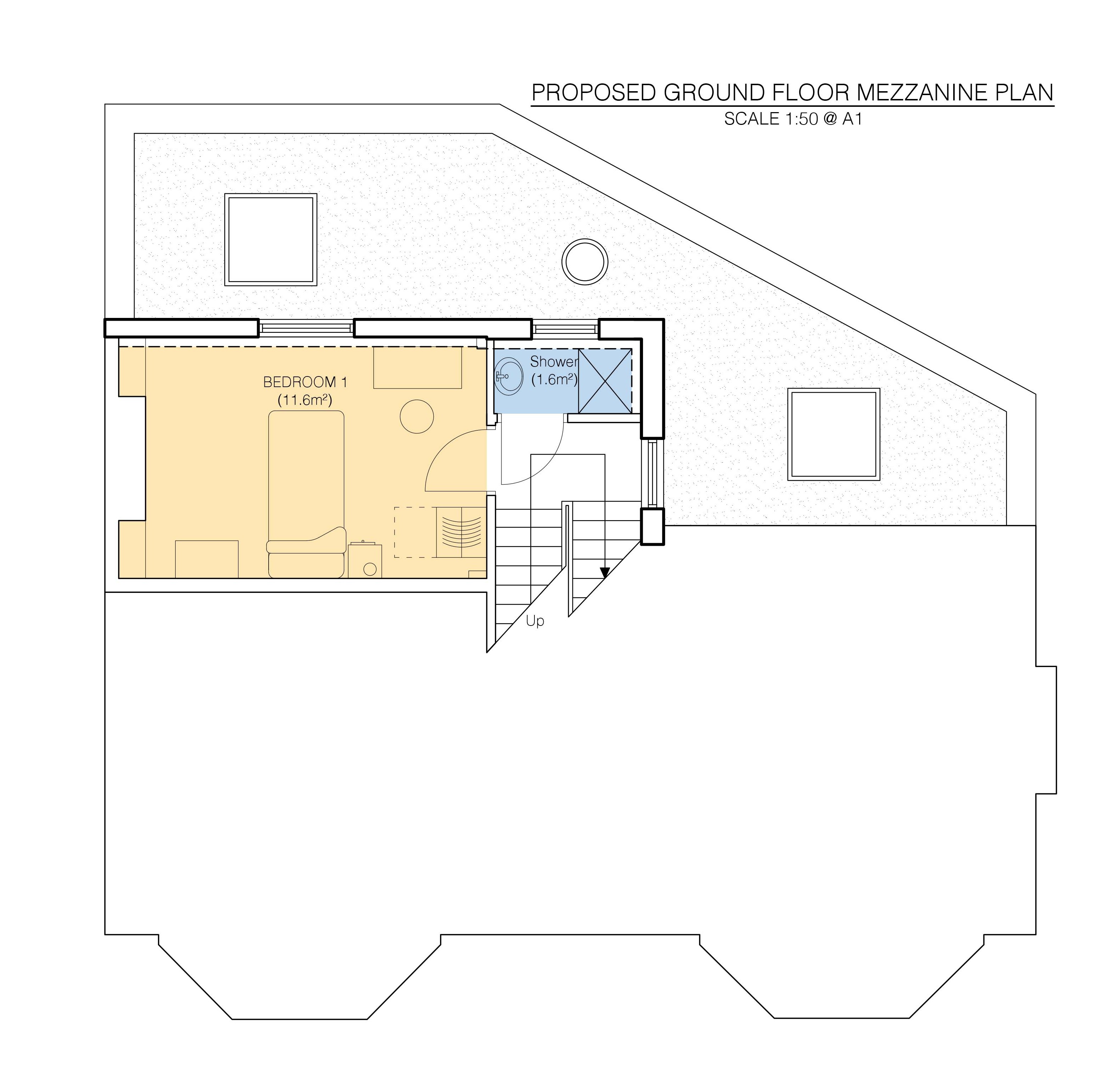 Blossom - Mezzanine floor plan