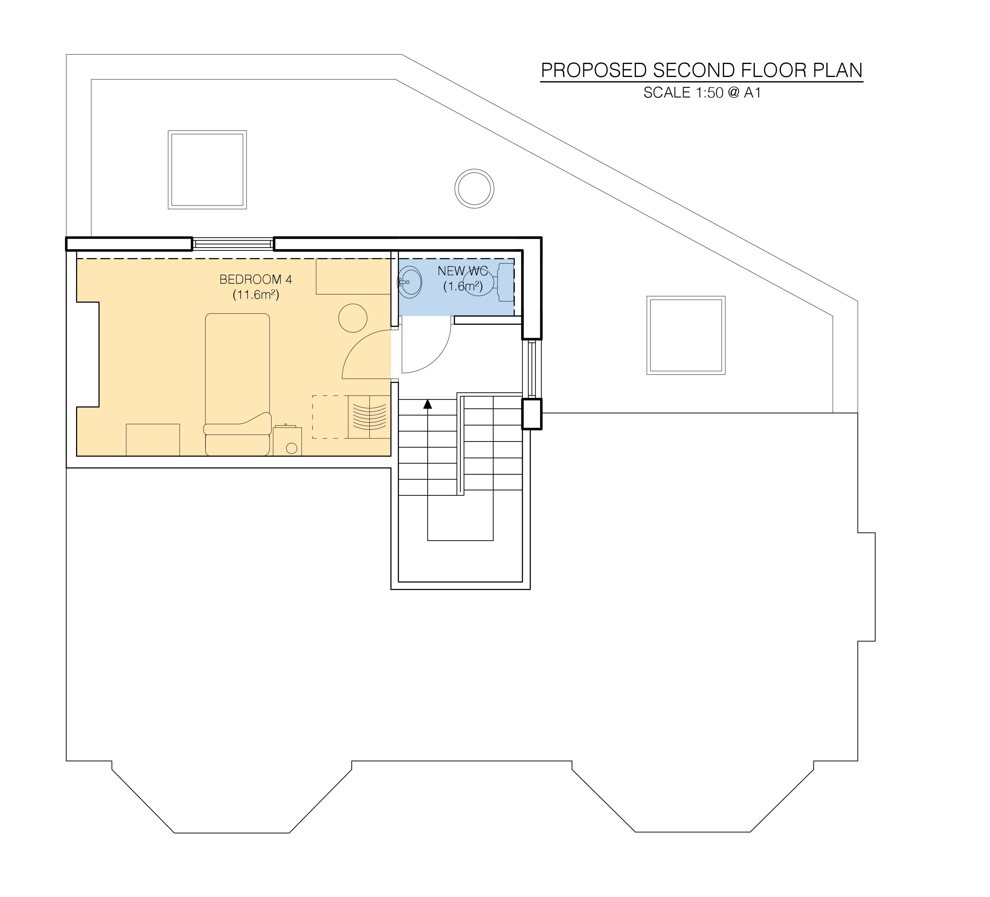 Blossom - Second floor plan